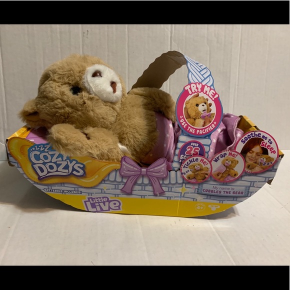 Moose Toys Other - NWT Little Live Cozy Dozys Cubbles The Bear
